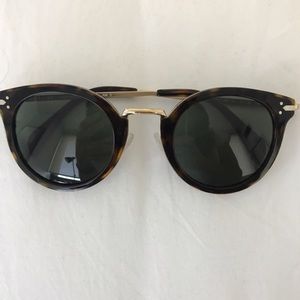 Celine Lea Tortoise Sunglasses